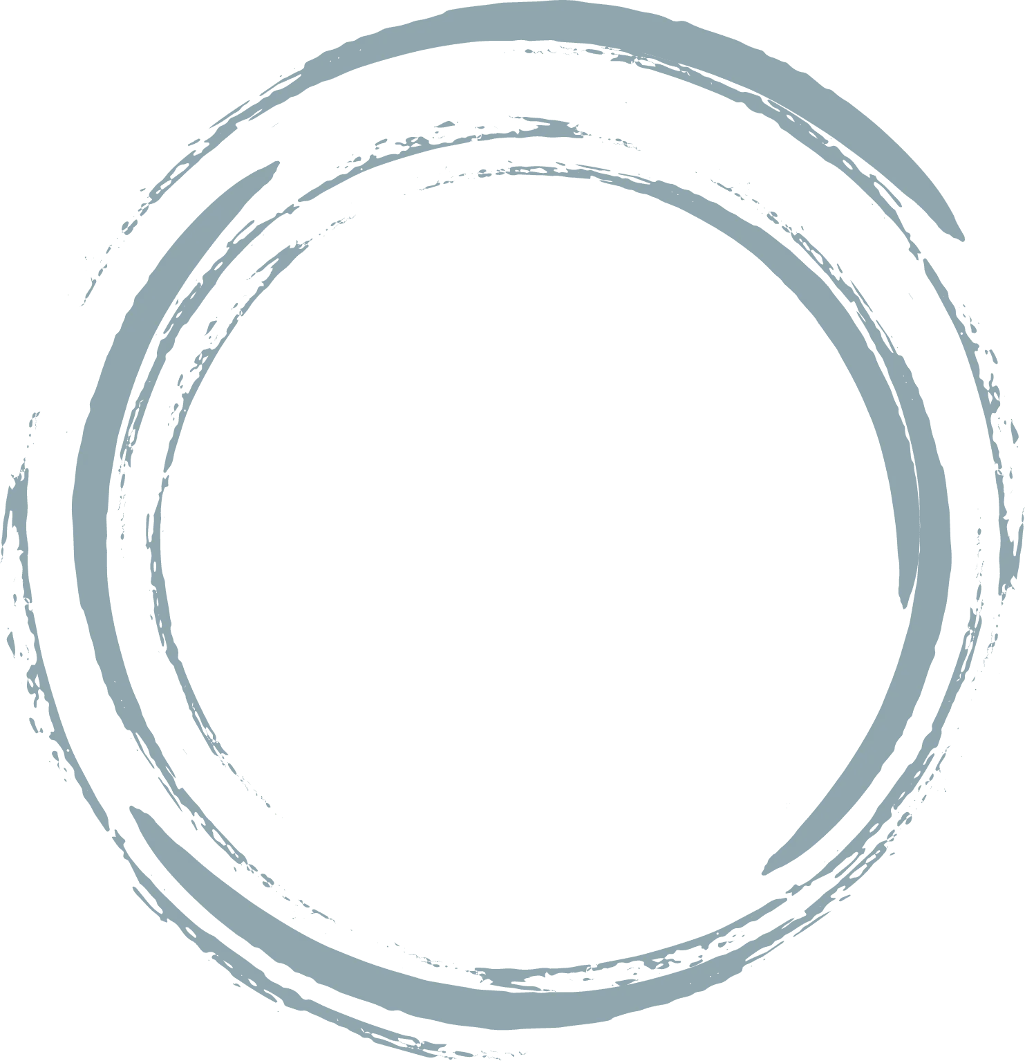 Your Health Champion - A drawing blue circle with a white outline.